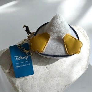❤️ Her Universe Disney Donald Duck Plush Coin Purse - White & Yellow